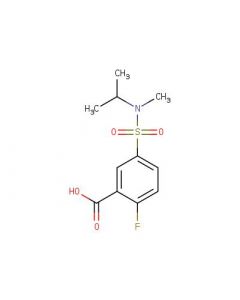 Astatech 2-FLUORO-5-([ISOPROPYL(METHYL)AMINO]SULFONYL)BENZOIC ACID, 95.00% Purity, 0.25G